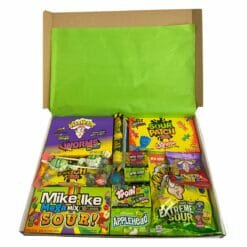 Sour Box met de zuurste snoep favorieten - 19 delig - Medium.