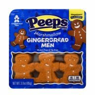 Peeps Marshmallow Gingerbread Men 6 stuks 85g.