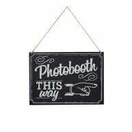 Ginger Ray Photo Booth Sign Krijtbord