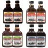 Mississippi barbecue saus pakket met 8 flesjes.