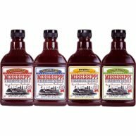 Mississippi BBQ Saus Pakket 4 flessen.